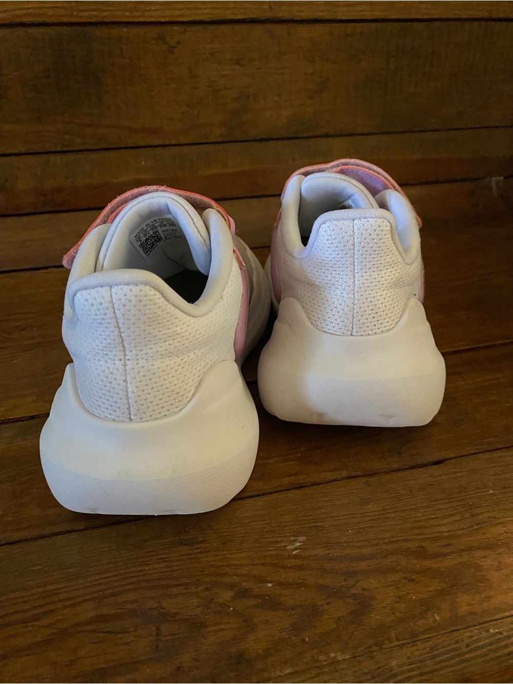 Pink and White Adidas - Picture 3 of 5